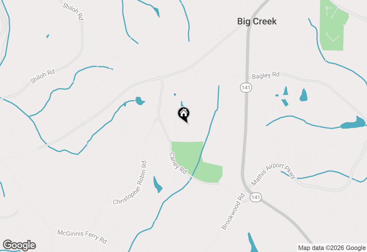 Map of 2820 Old Church Road, Cumming, GA 30041