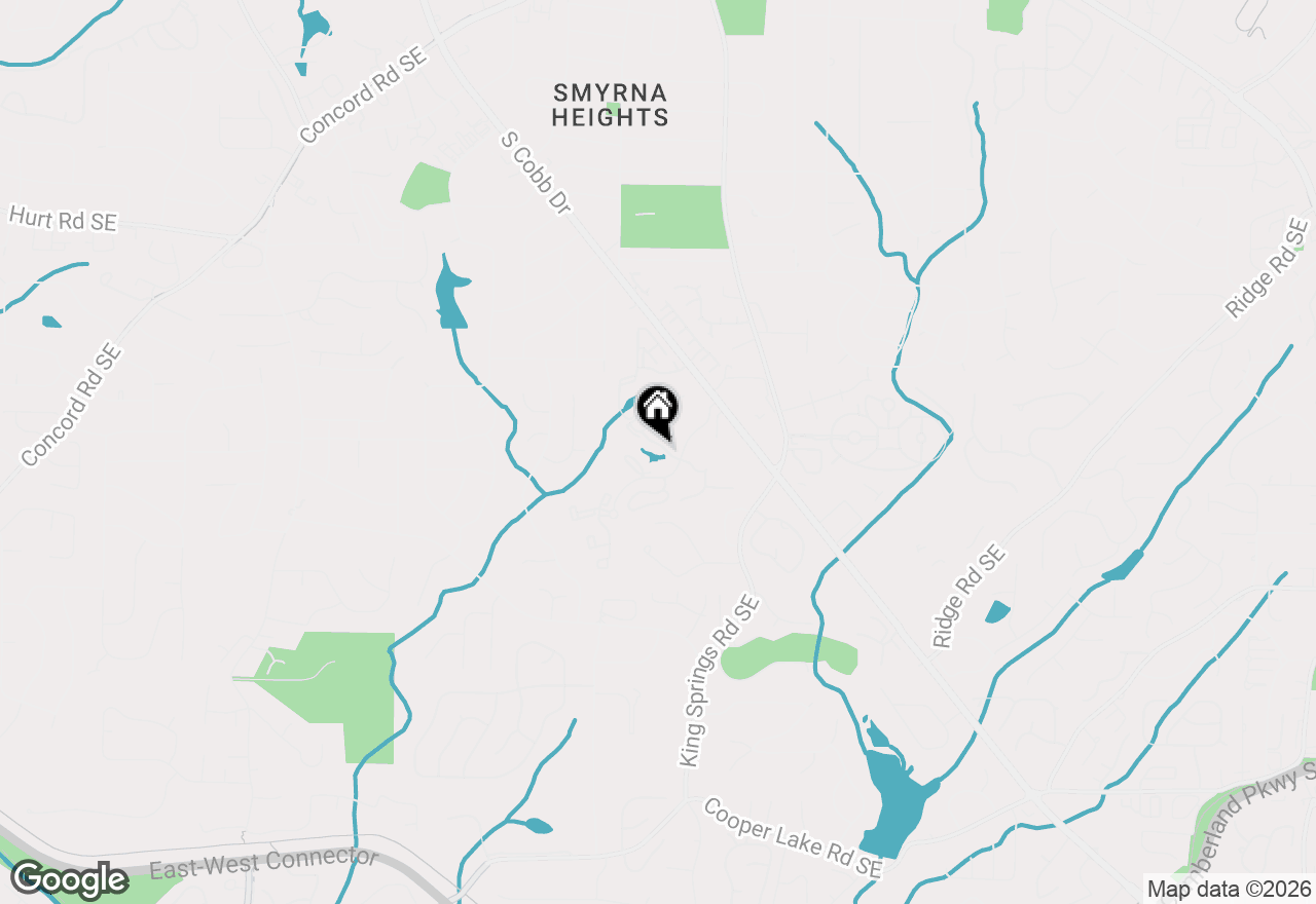 Map of 606 Mill Pond Drive, Smyrna, GA 30082