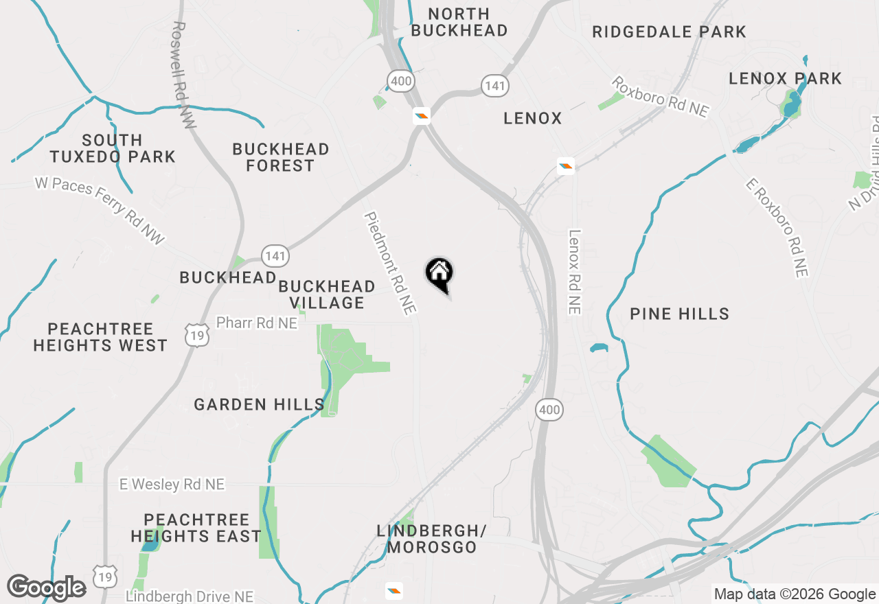 Map of 3061 Peachtree Drive Ne, Atlanta, GA 30305