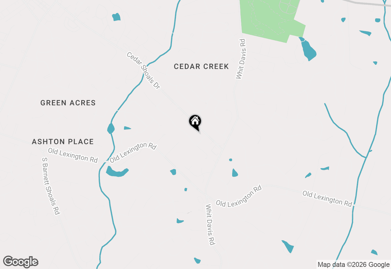 Map of 150 Alden Court #150 & 152, Athens, GA 30605