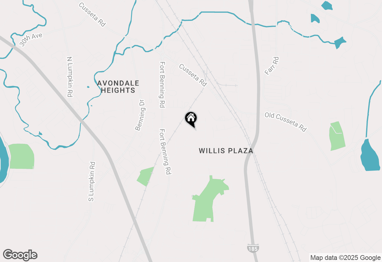 Map of 1417 Clark Avenue, Columbus, GA 31903