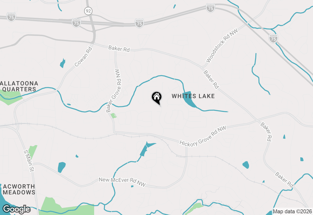 Map of 4753 Julian Way, Acworth, GA 30101
