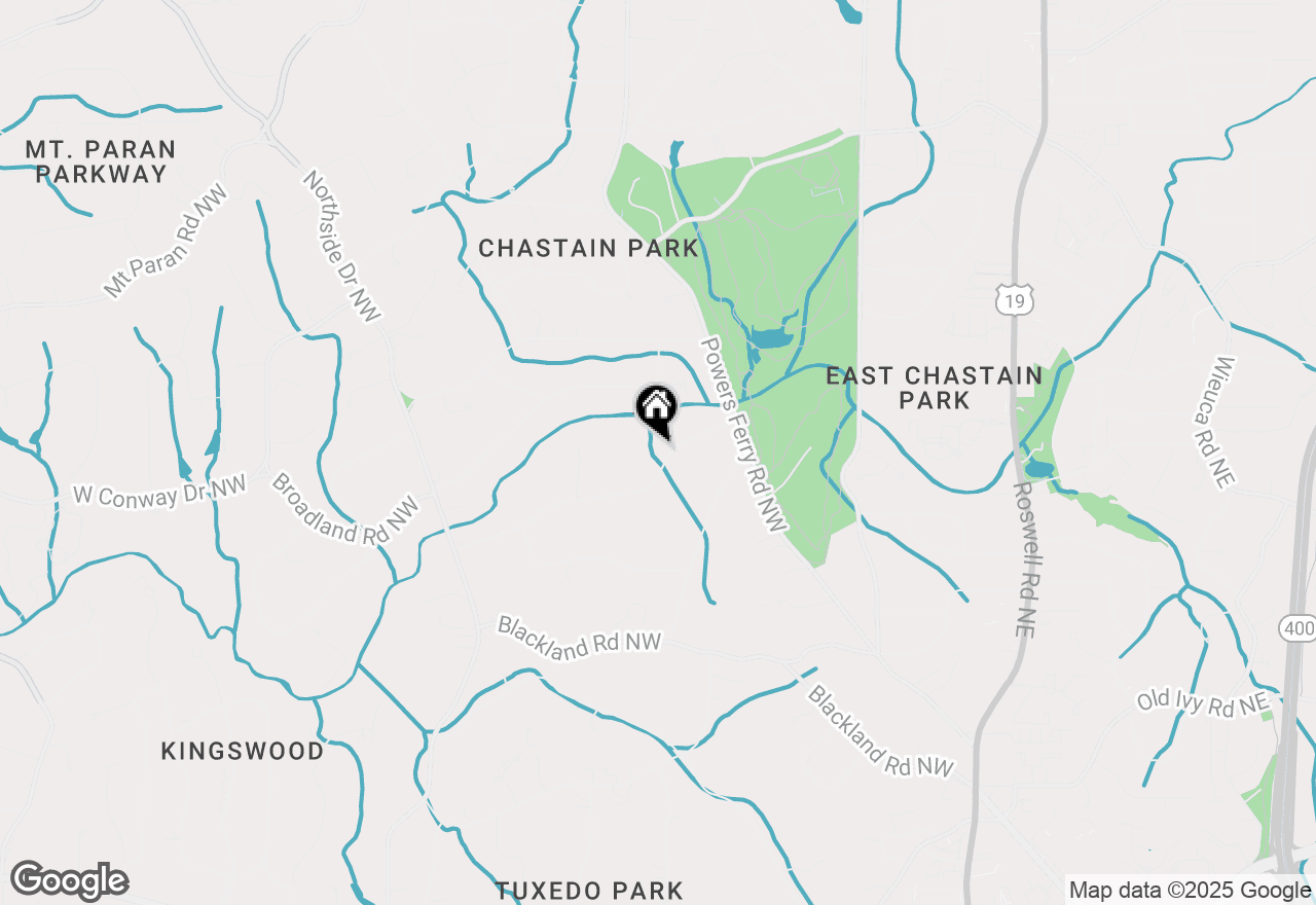 Map of 251 Pineland Road Nw, Atlanta, GA 30342