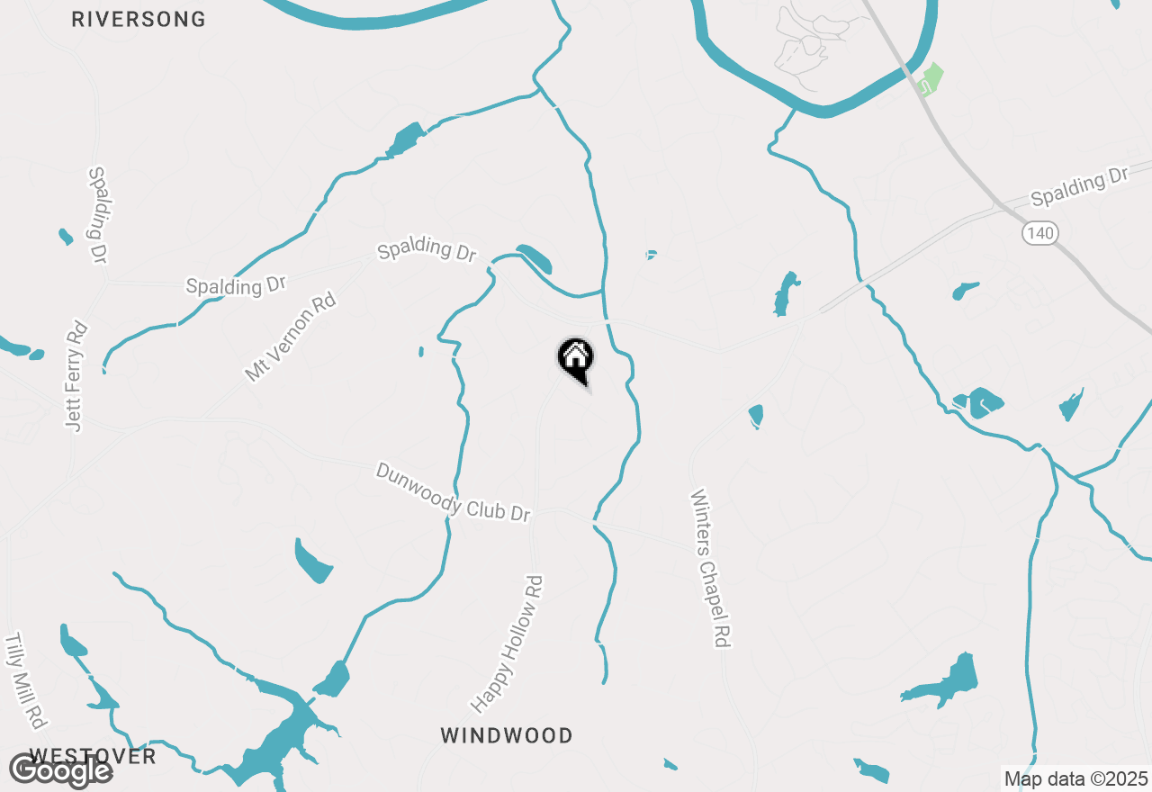 Map of 2820 Harwick Drive, Atlanta, GA 30350