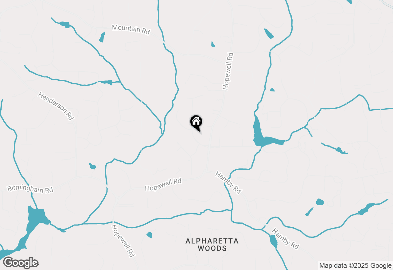 Map of 2810 Manor Bridge Drive, Milton, GA 30004