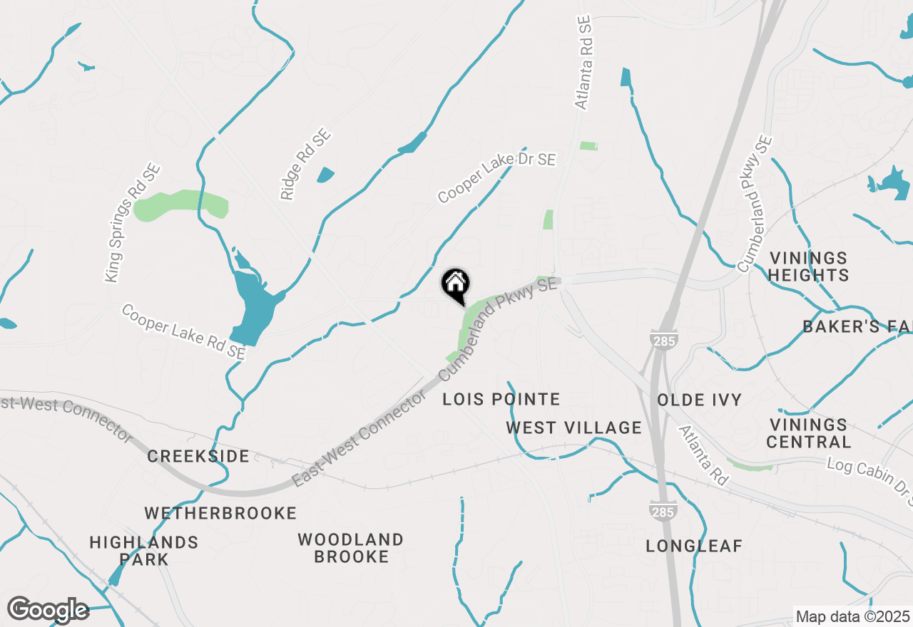 Map of 4392 Paces Point Circle Se, Smyrna, GA 30080