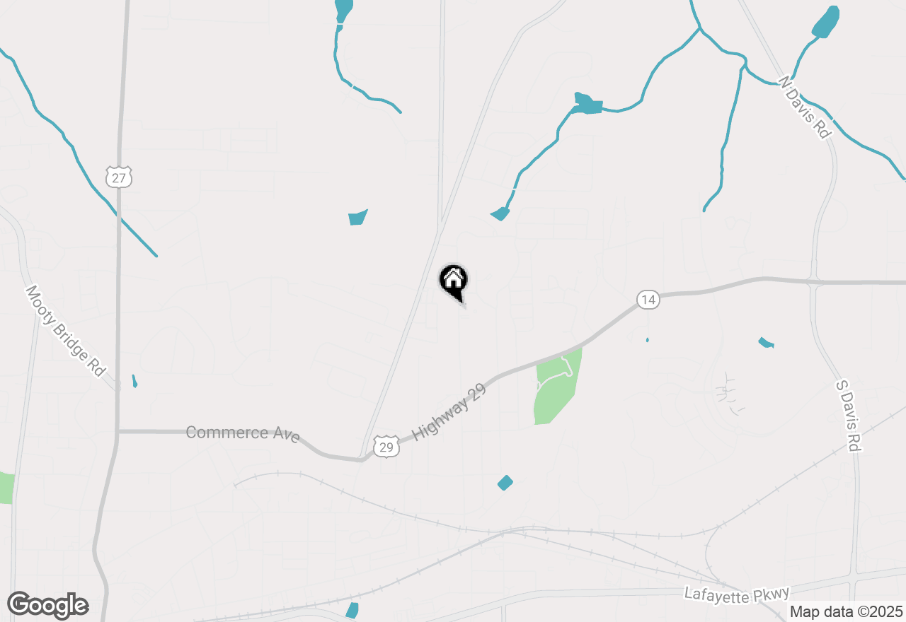 Map of 109 N Barnard Avenue, Lagrange, GA 30241