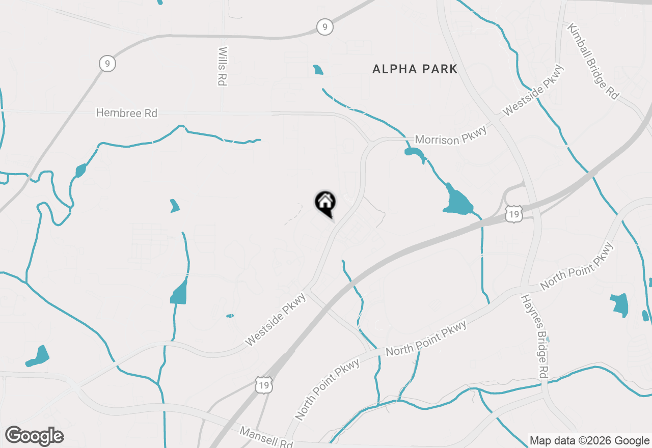 Map of 415 Baroque Drive, Alpharetta, GA 30009