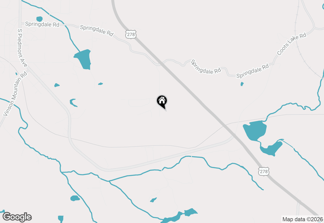 Map of 409 Willow Court, Rockmart, GA 30153