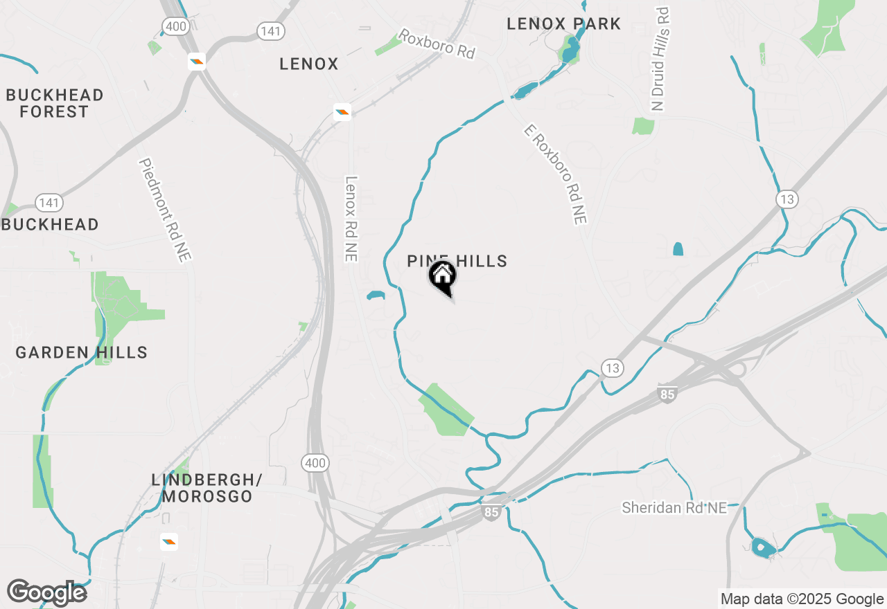 Map of 1097 Bonview Lane Ne, Atlanta, GA 30324