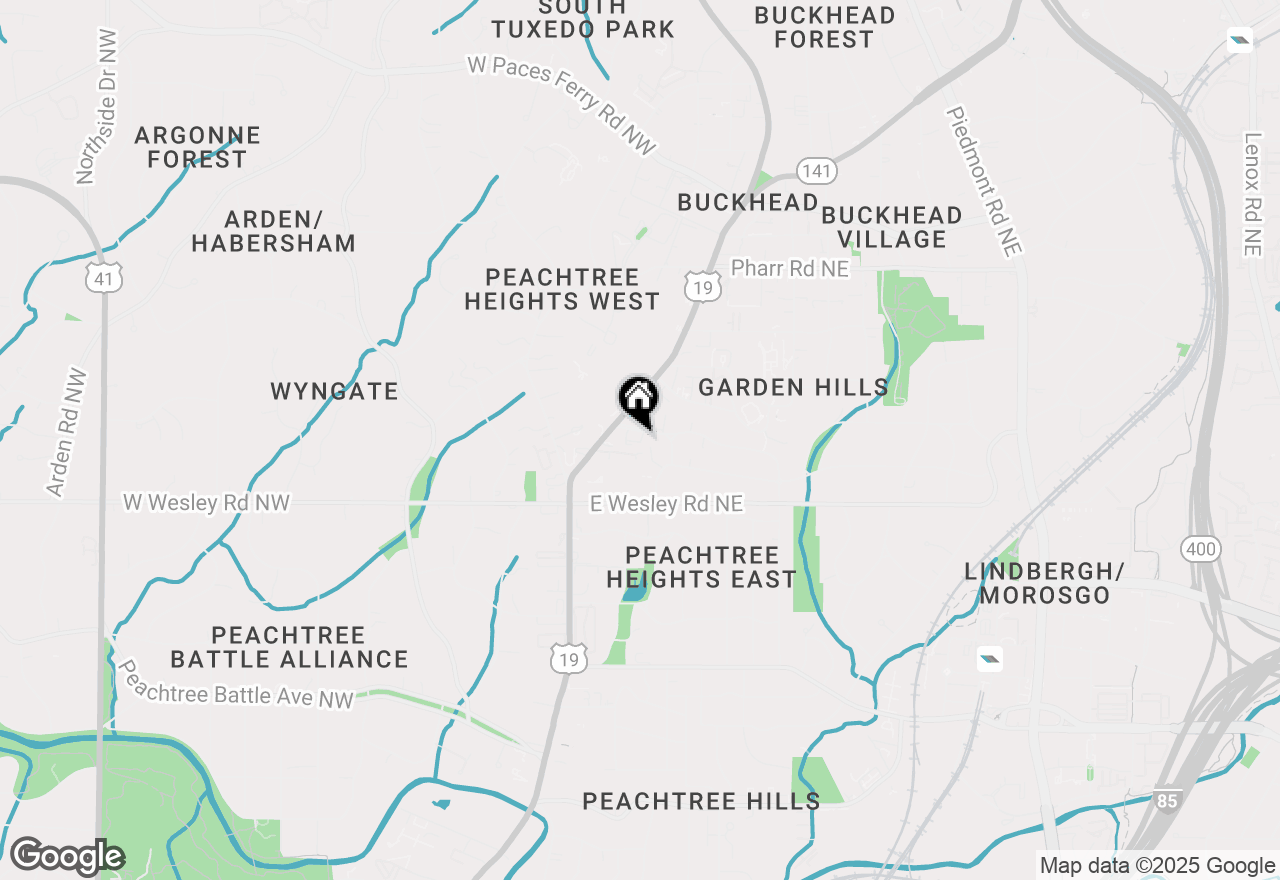Map of 91 Rumson Road Ne #B22, Atlanta, GA 30305