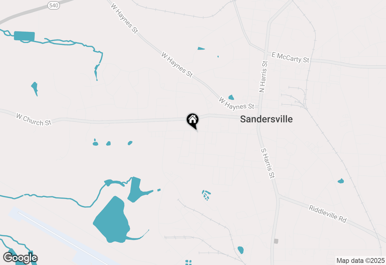 Map of 523 W Floyd Street, Sandersville, GA 31082