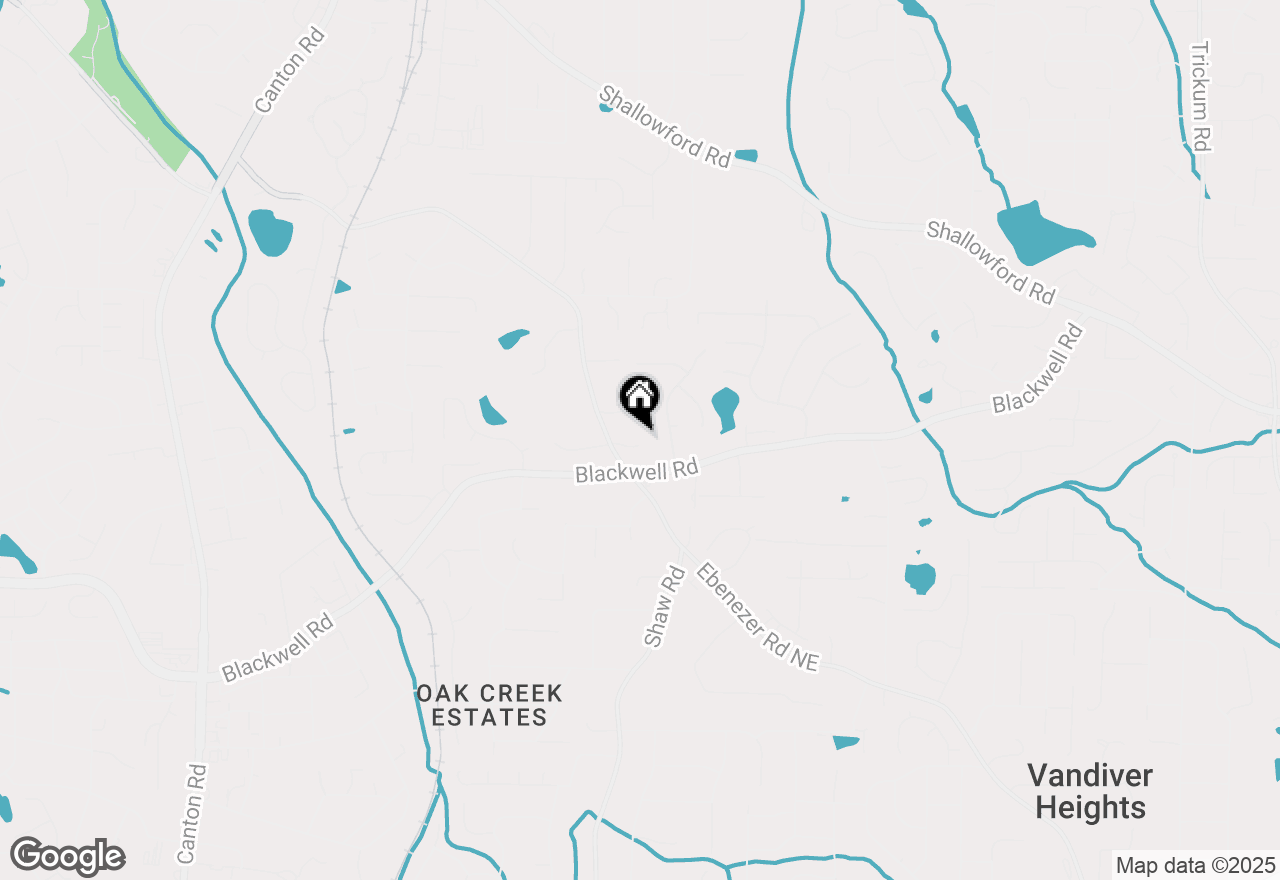 Map of 3656 Ebenezer Road, Marietta, GA 30066