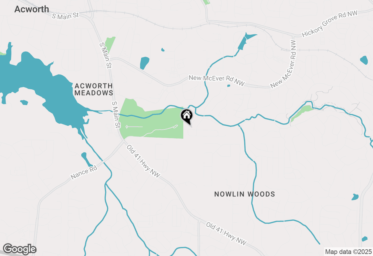 Map of 3347 Mcever Park Circle, Acworth, GA 30101