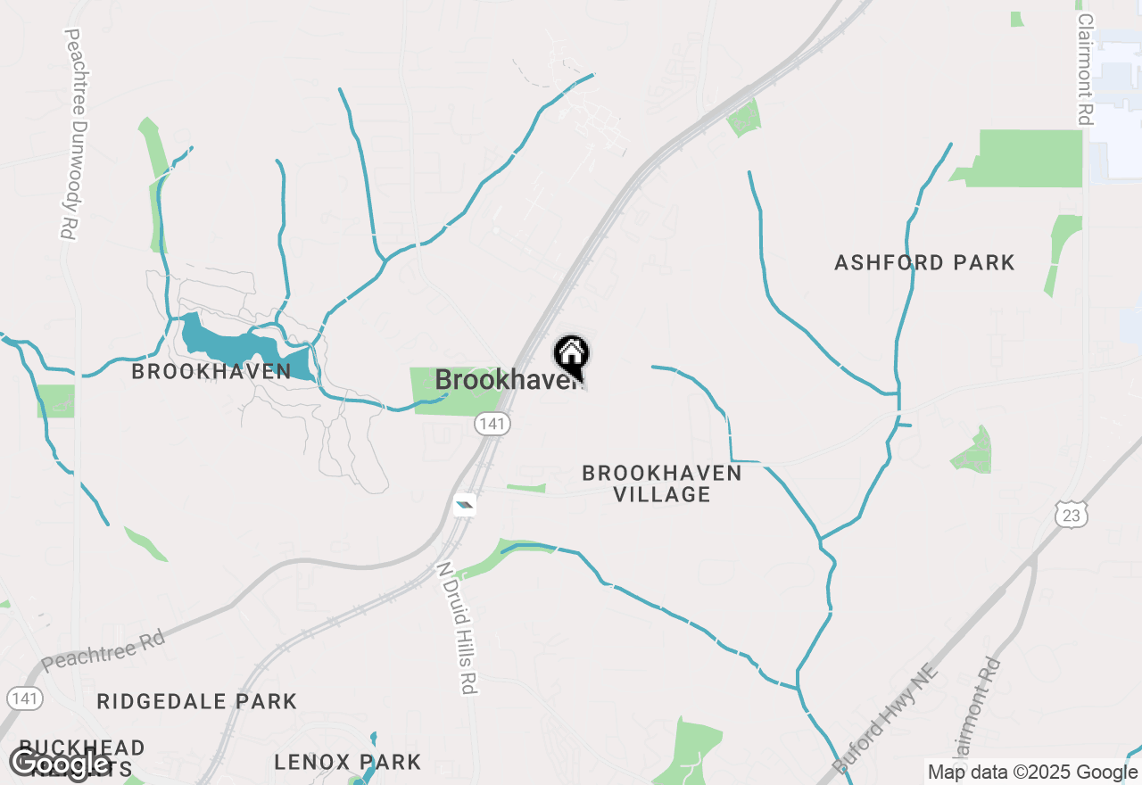 Map of 1352 Grannysmith Trace, Brookhaven, GA 30319
