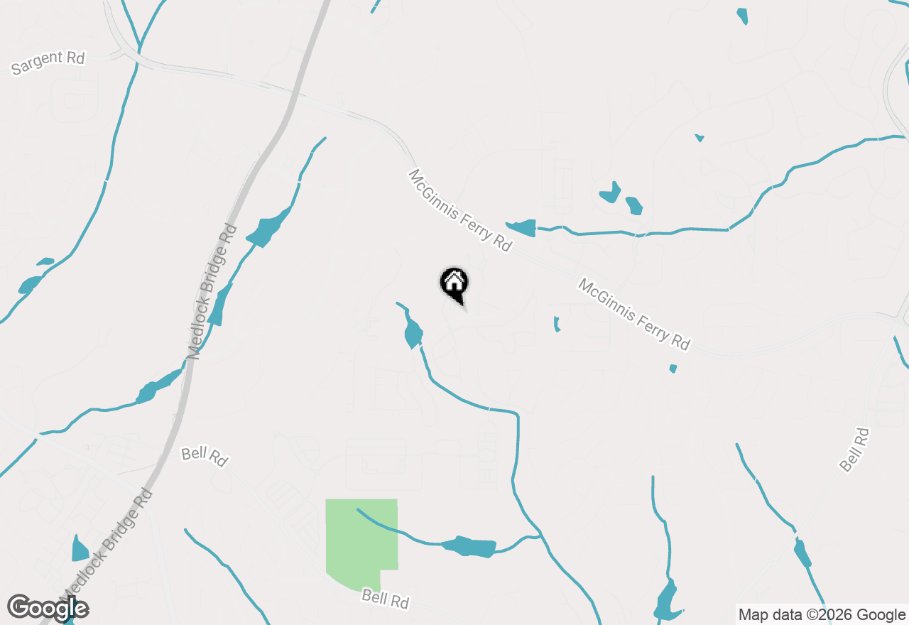 Map of 218 Hamlet Drive, Johns Creek, GA 30097