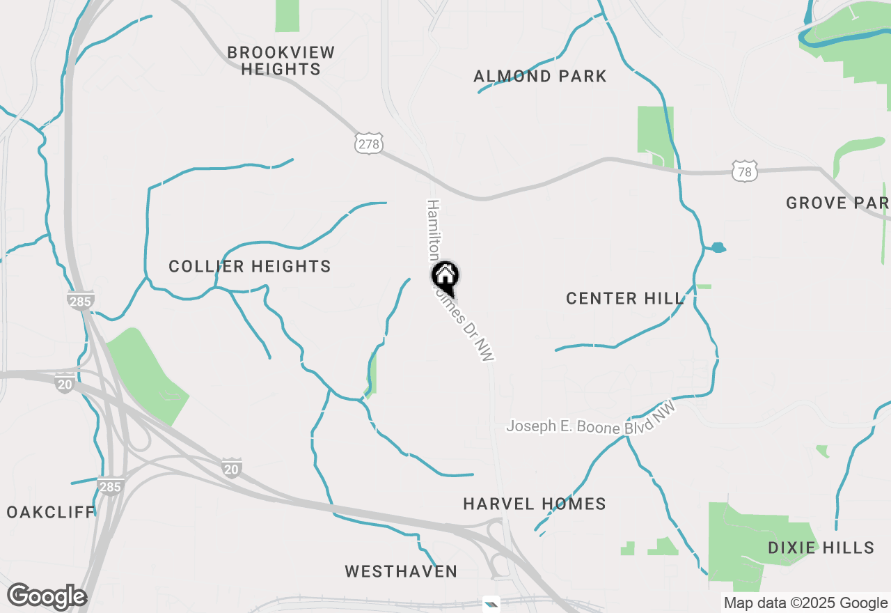 Map of 540 Hamilton E Holmes Drive Nw, Atlanta, GA 30318