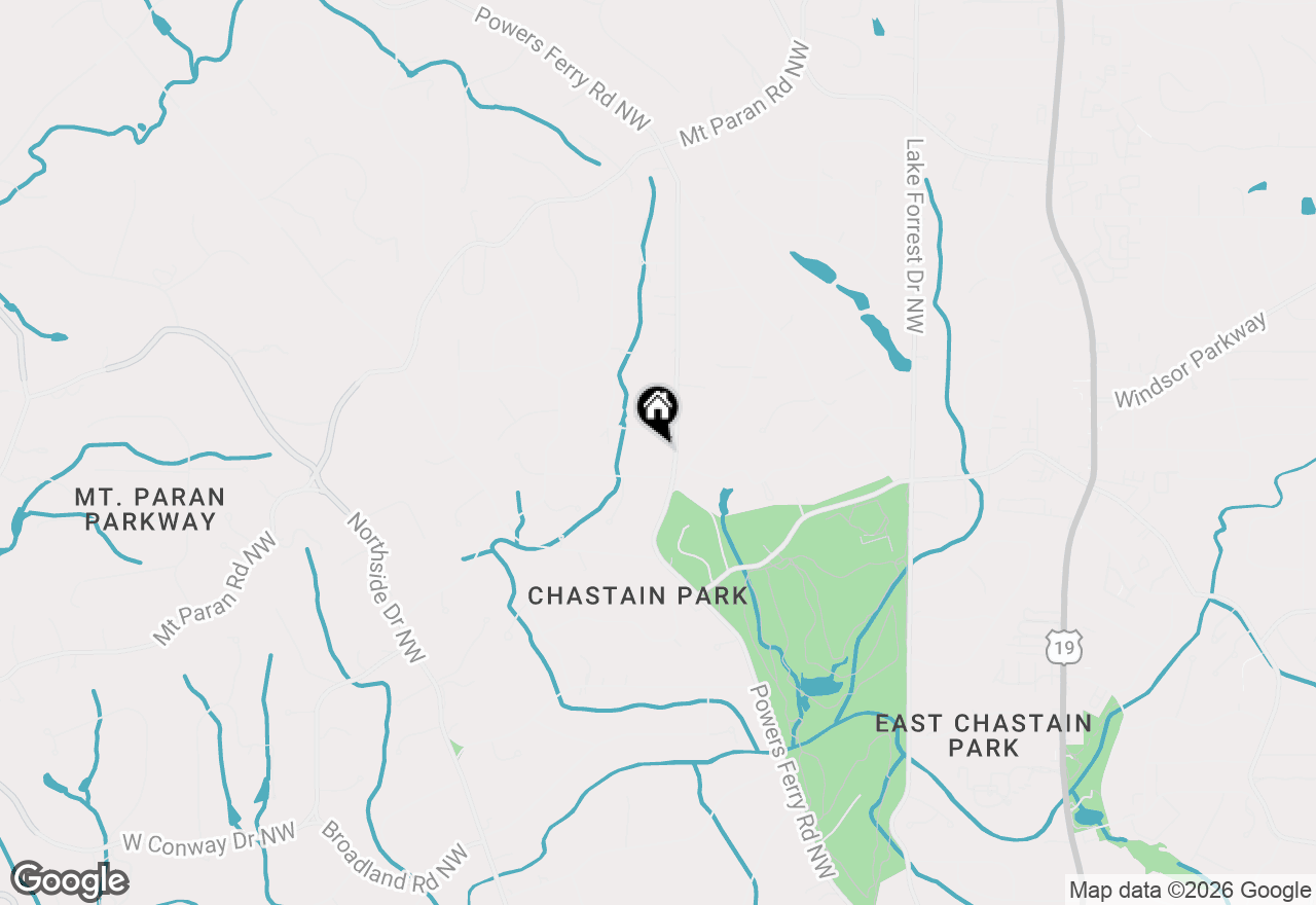 Map of 4500 Powers Ferry Road, Atlanta, GA 30327