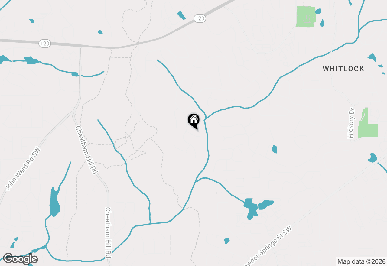 Map of 554 Russett Court Sw, Marietta, GA 30064