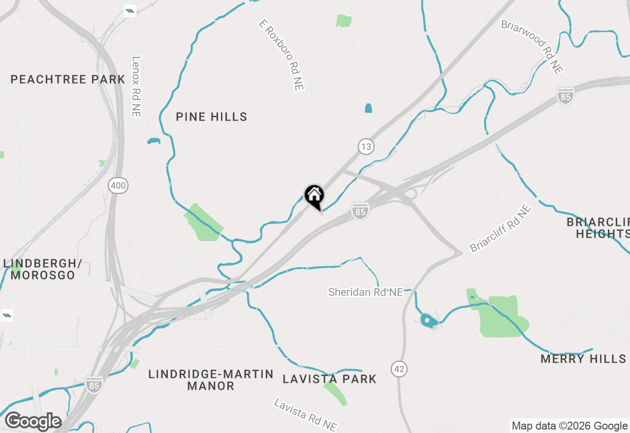 Map of 2801 Buford Highway Ne, Brookhaven, GA 30329