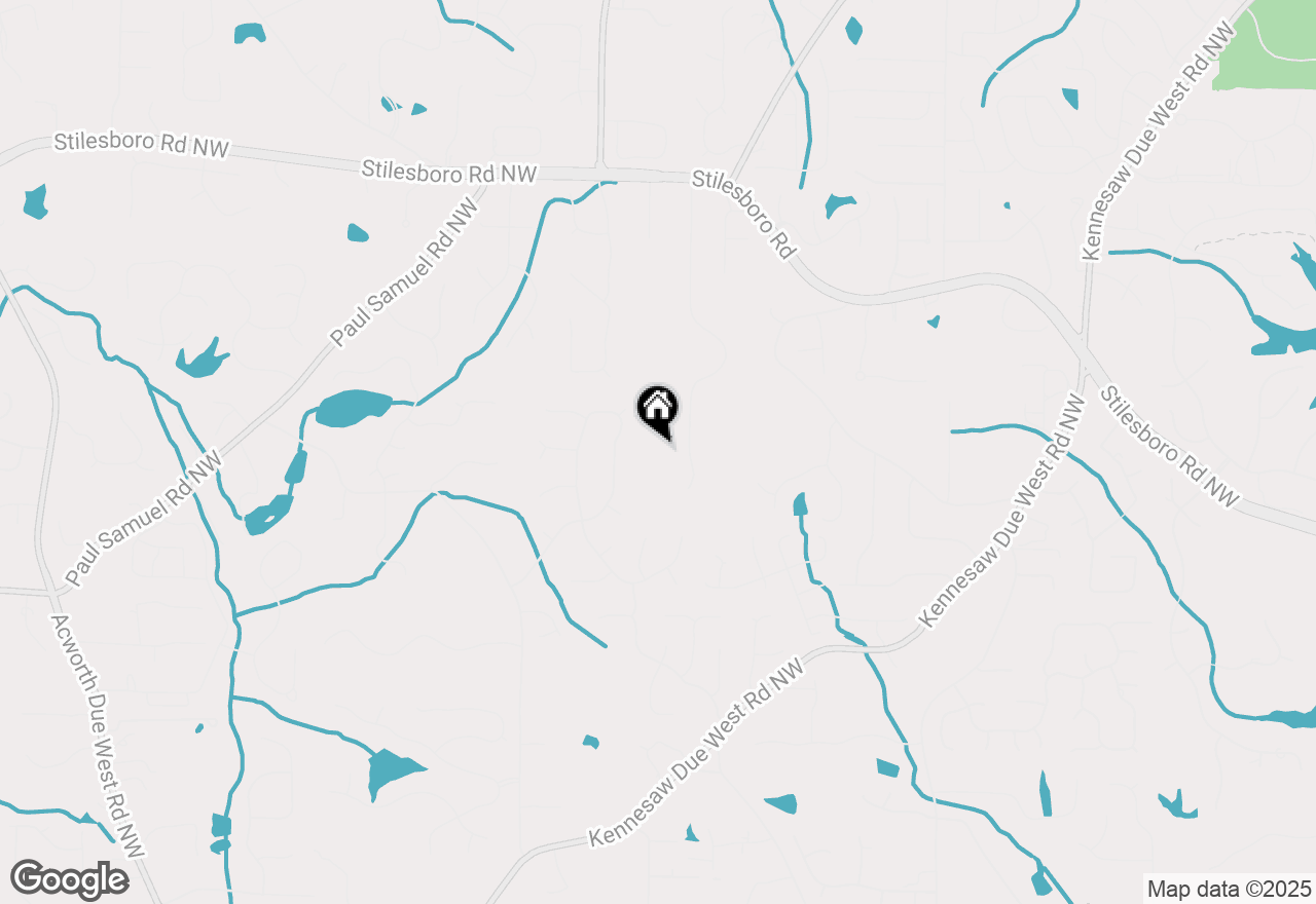 Map of 1441 Beaumont Drive Nw, Kennesaw, GA 30152
