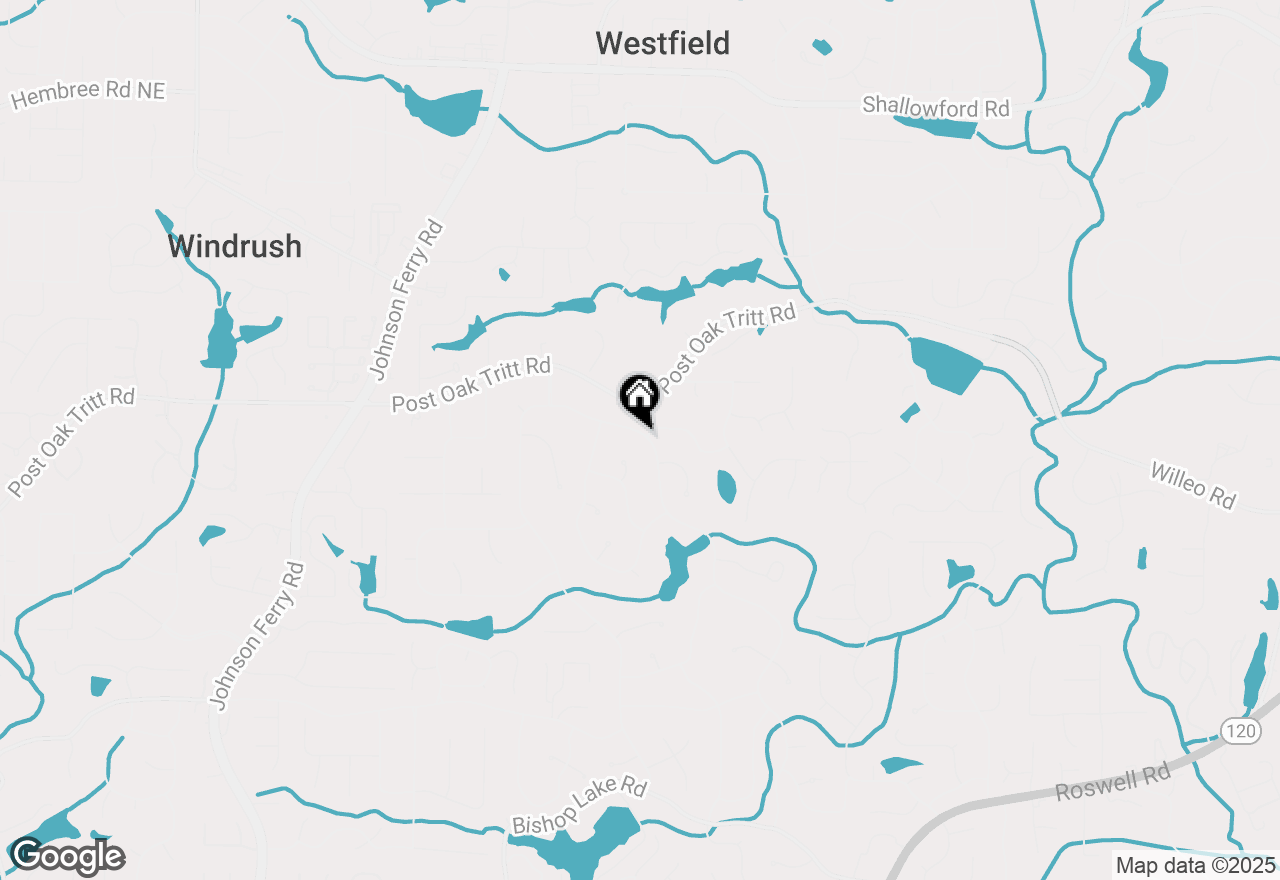 Map of 2634 Chimney Springs Drive, Marietta, GA 30062