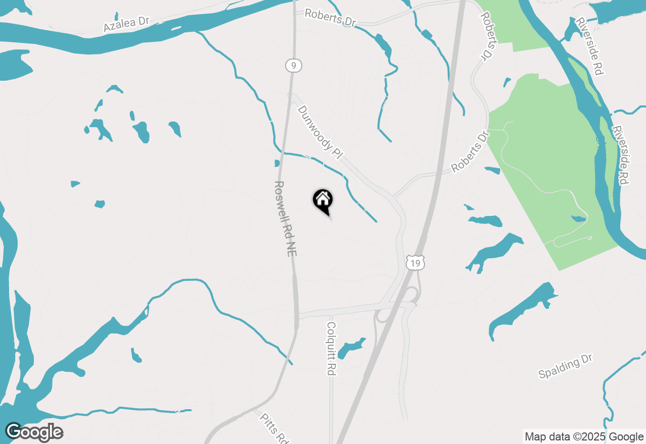 Map of 5511 Wing Street, Atlanta, GA 30350