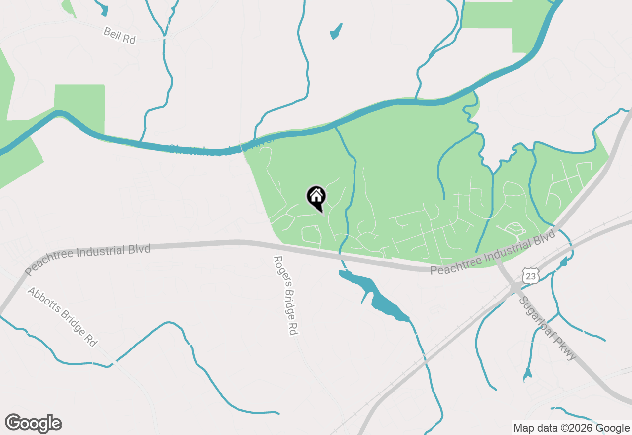 Map of 4014 Spring Cove Drive, Duluth, GA 30097