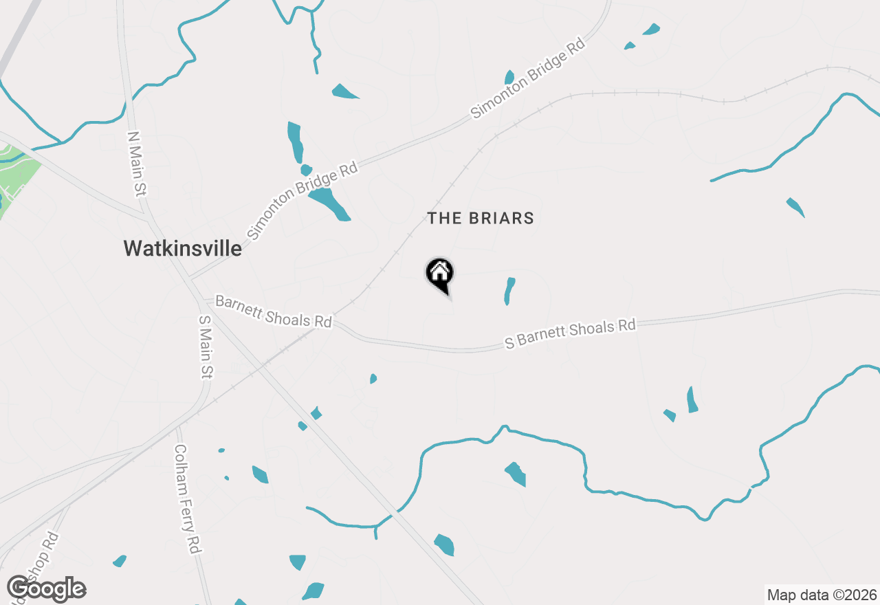 Map of 2805 Electric Avenue, Watkinsville, GA 30677