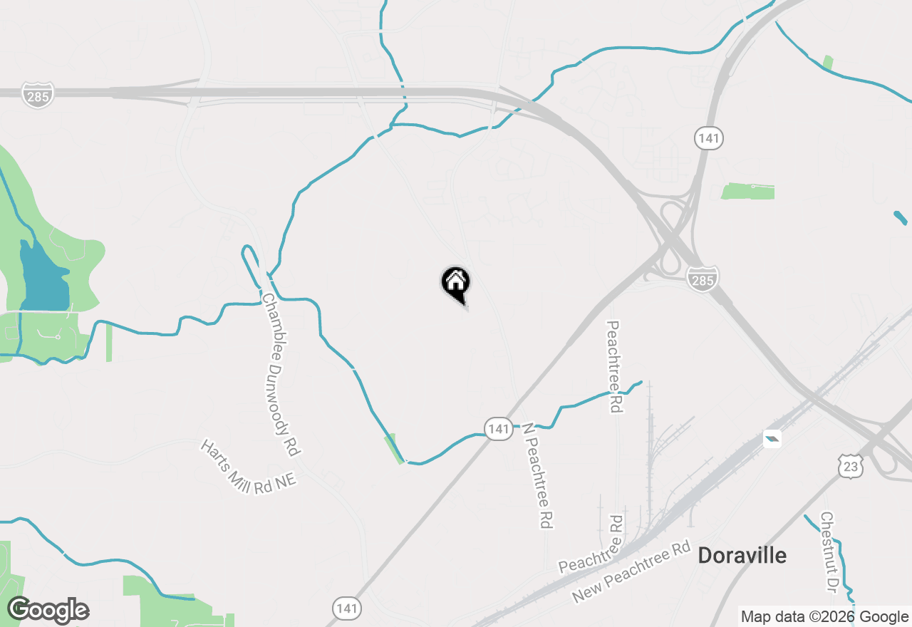 Map of 3964 Mcdaniel Street, Chamblee, GA 30341