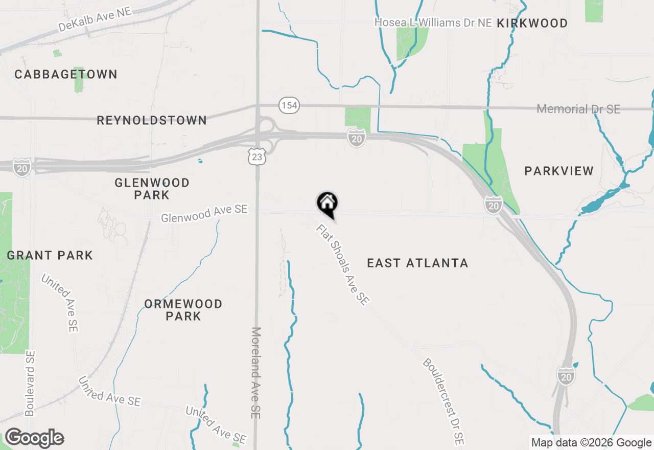 Map of 1350 May Avenue Se #9, Atlanta, GA 30316