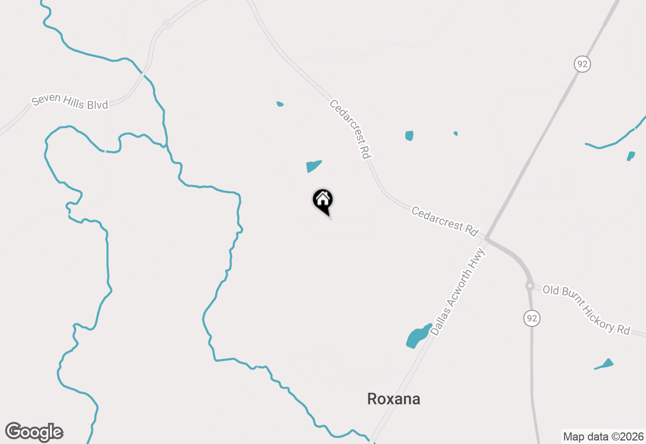 Map of 253 Alexandria Way, Dallas, GA 30132