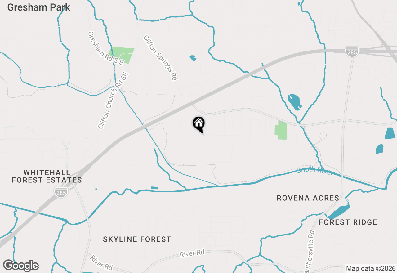 Map of 2377 Clifton Springs Manor, Decatur, GA 30034