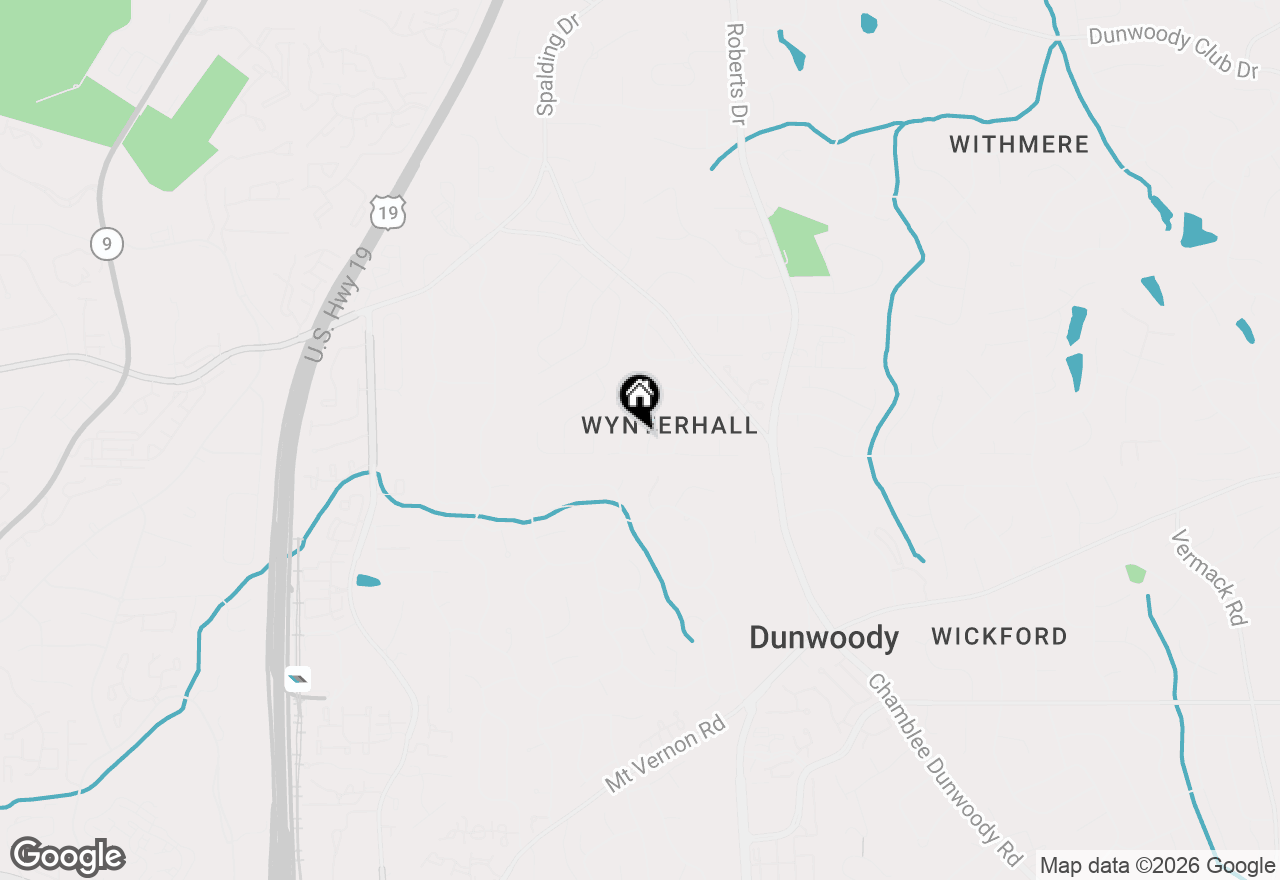 Map of 5228 Wynterhall Court, Atlanta, GA 30338