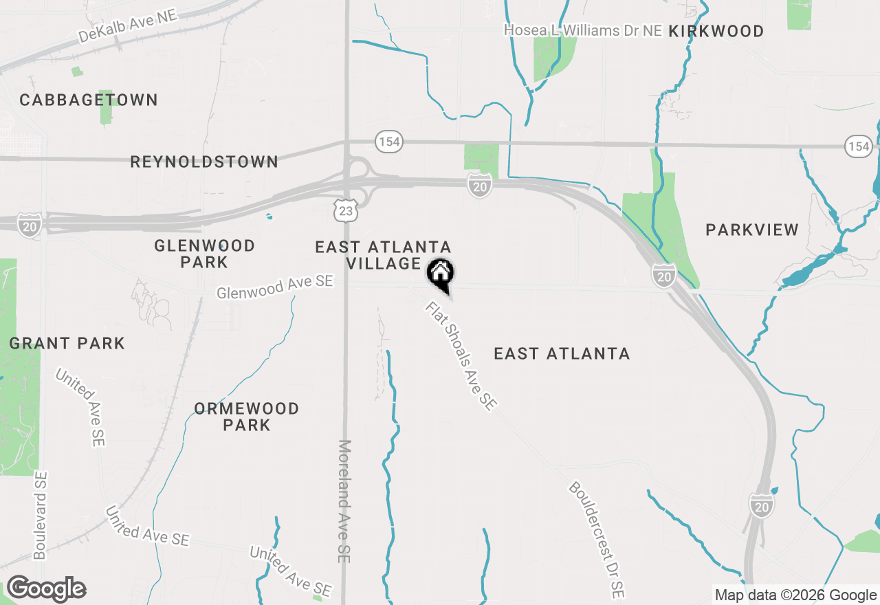 Map of 1350 May Avenue Se #9, Atlanta, GA 30316