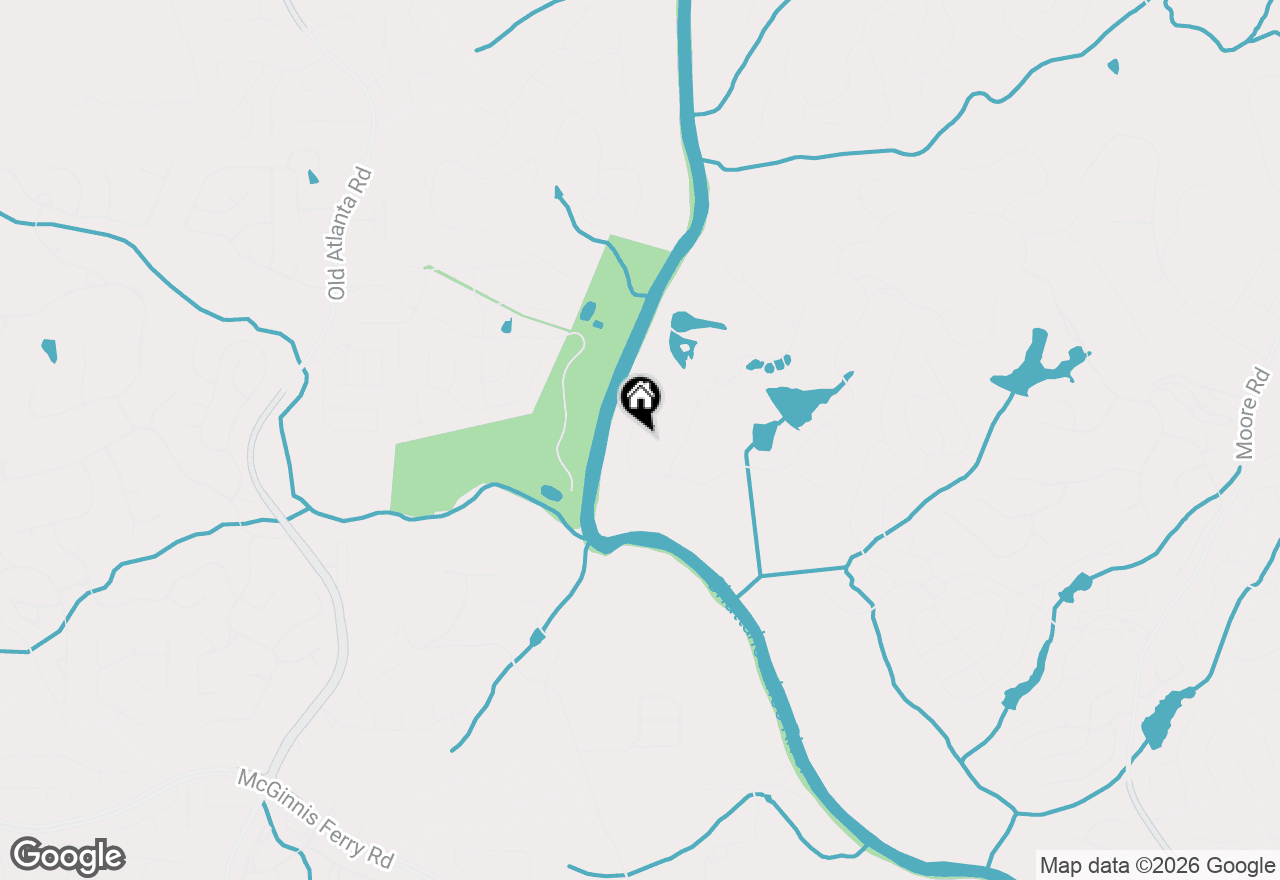 Map of 688 Crescent River Pass, Suwanee, GA 30024