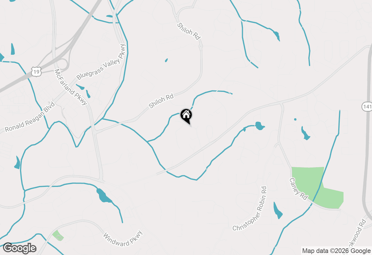Map of 1185 Windhaven Drive, Alpharetta, GA 30005