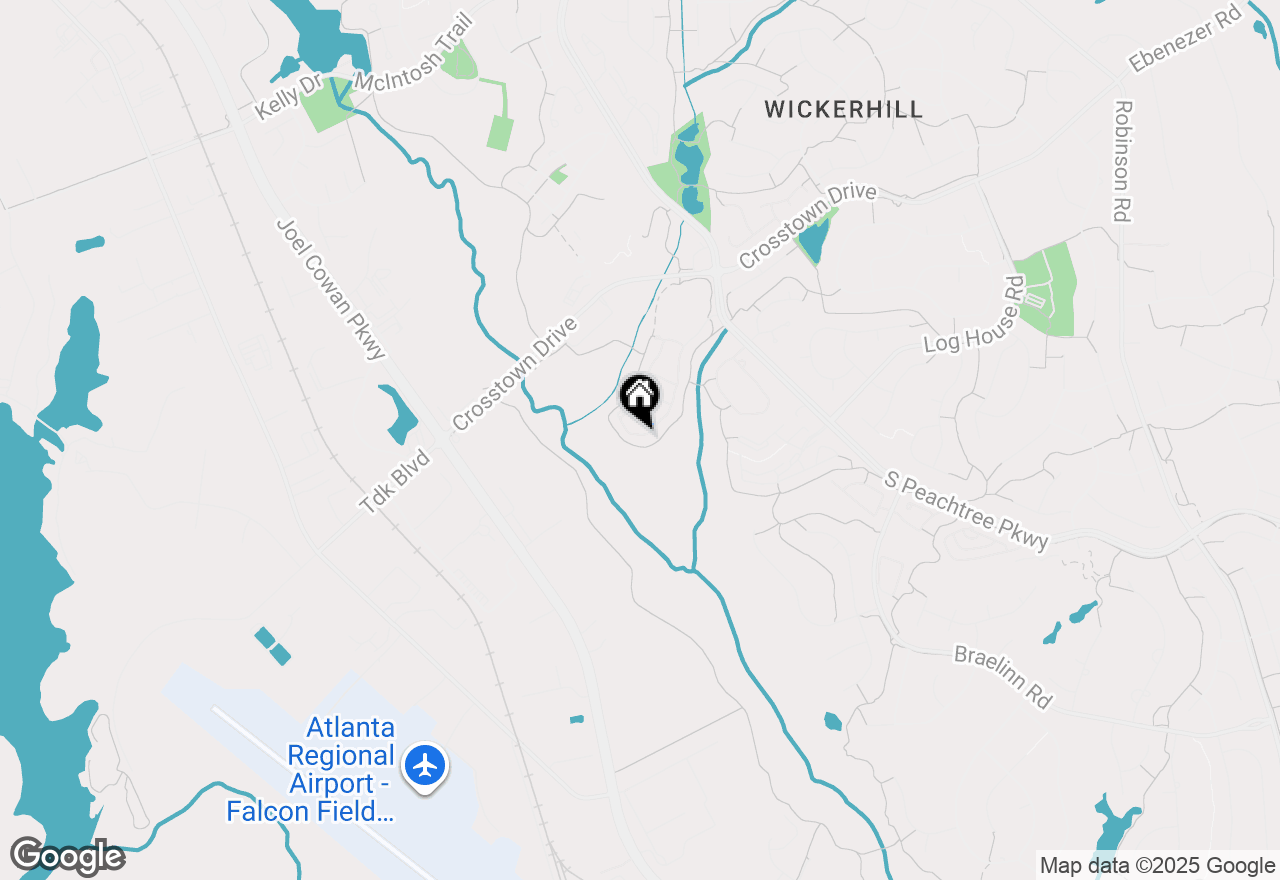 Map of 2053 Village Park Drive, Peachtree City, GA 30269