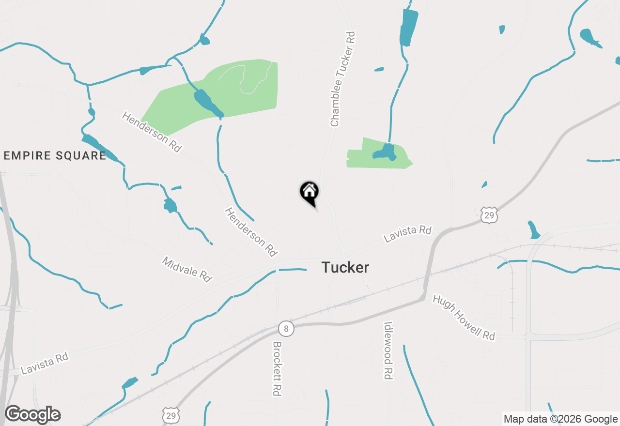 Map of 2521 Summeroak Drive, Tucker, GA 30084