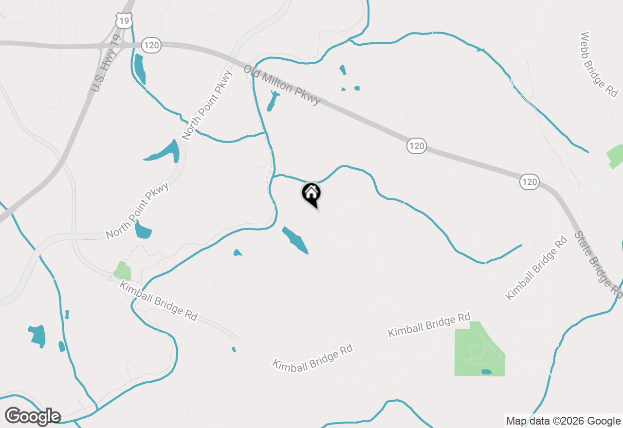 Map of 660 Barnesley Lane, Alpharetta, GA 30022