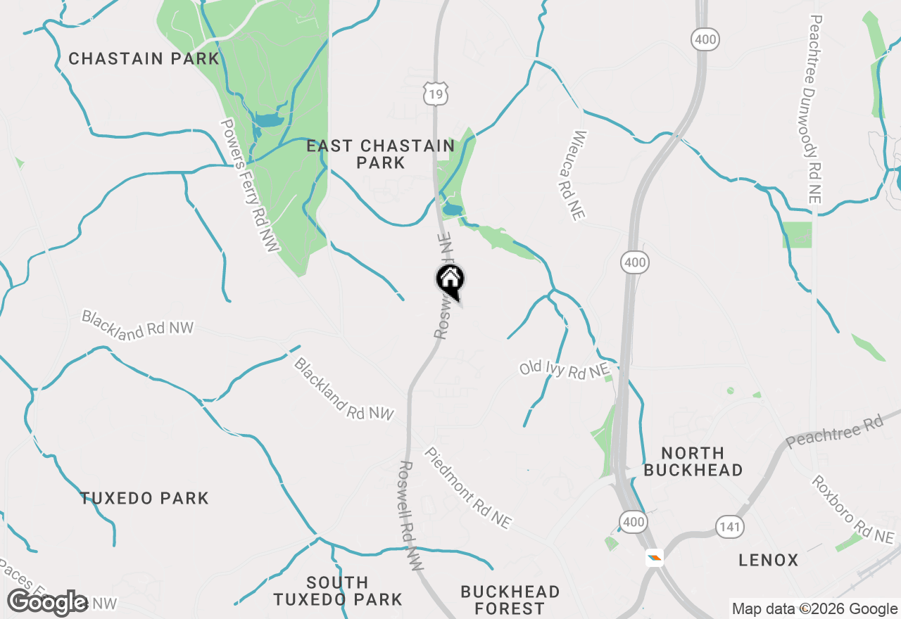 Map of 3873 Roswell Road Ne #17, Atlanta, GA 30342