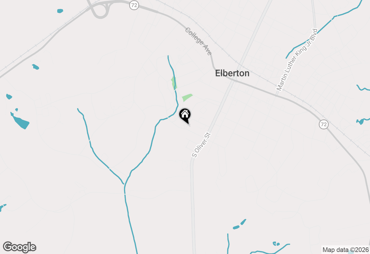 Map of 102 Cactus Hill Circle, Elberton, GA 30635