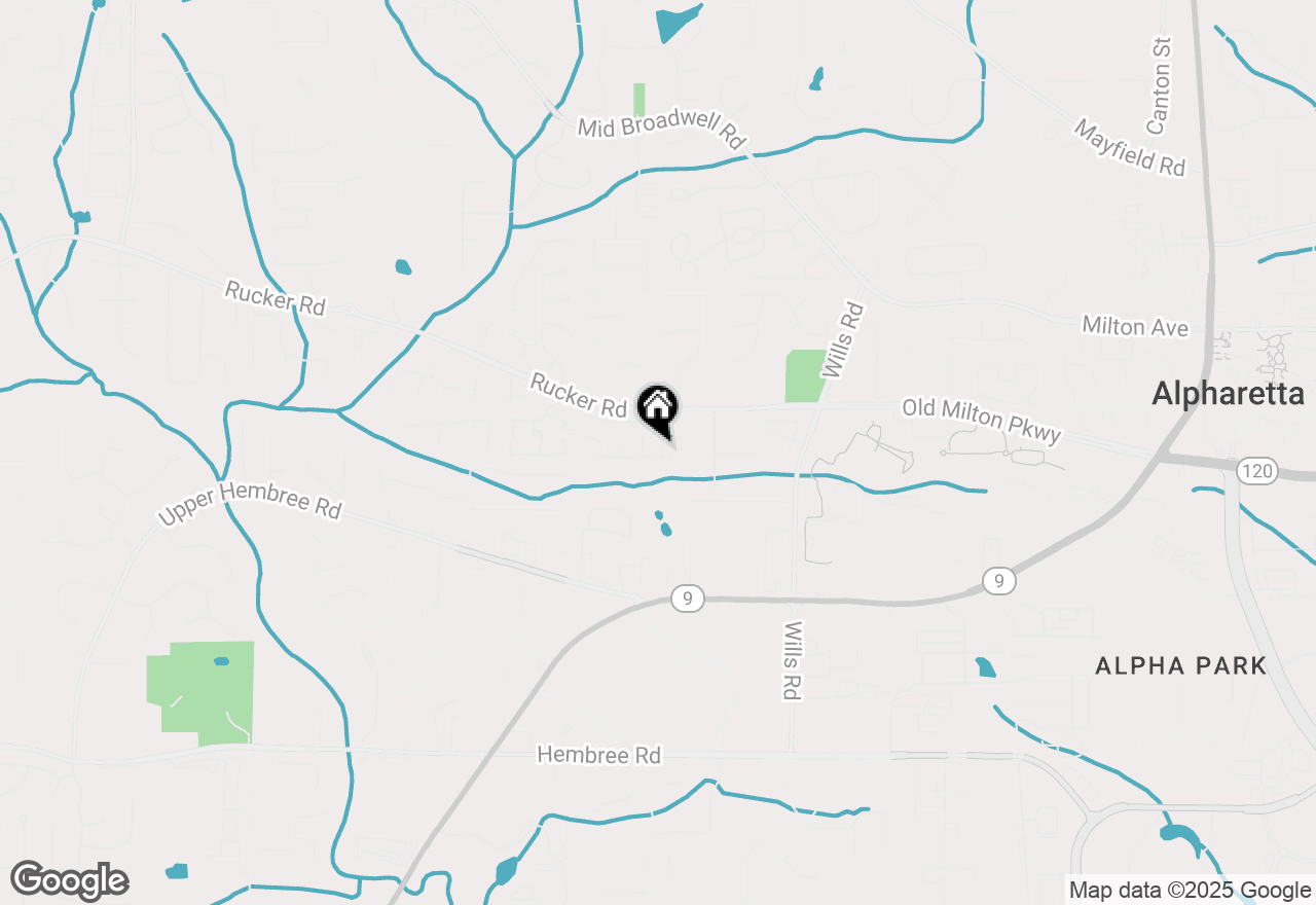 Map of 850 Melbourne Trail, Alpharetta, GA 30009