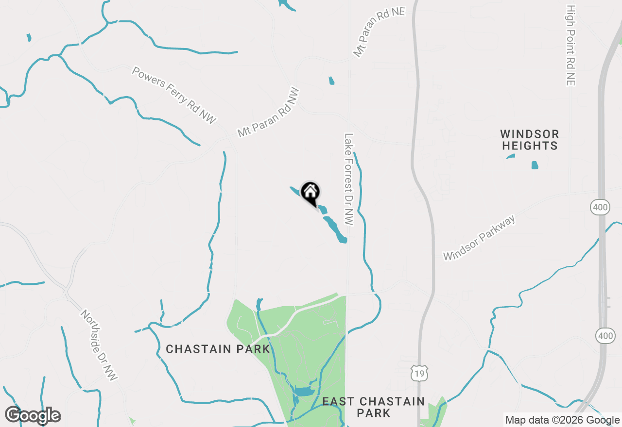Map of 4659 Tall Pines Drive Nw, Atlanta, GA 30327