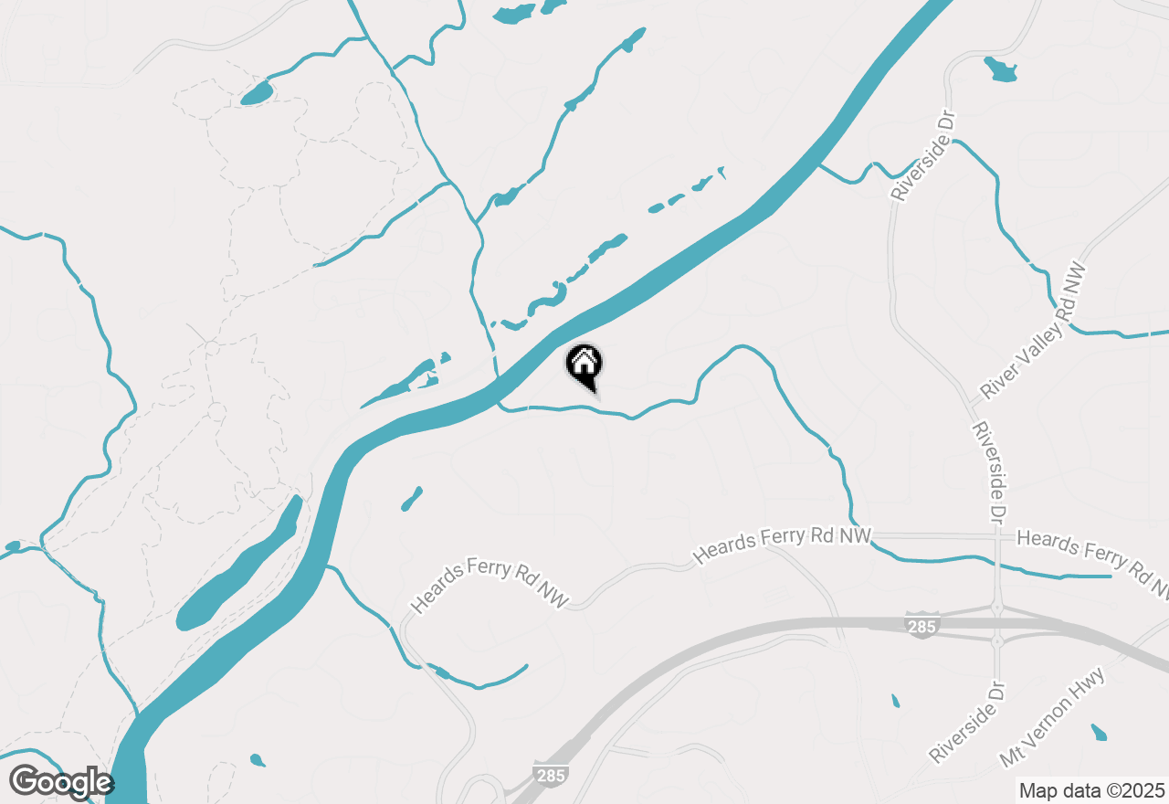 Map of 6380 River Chase Circle Nw, Sandy Springs, GA 30328