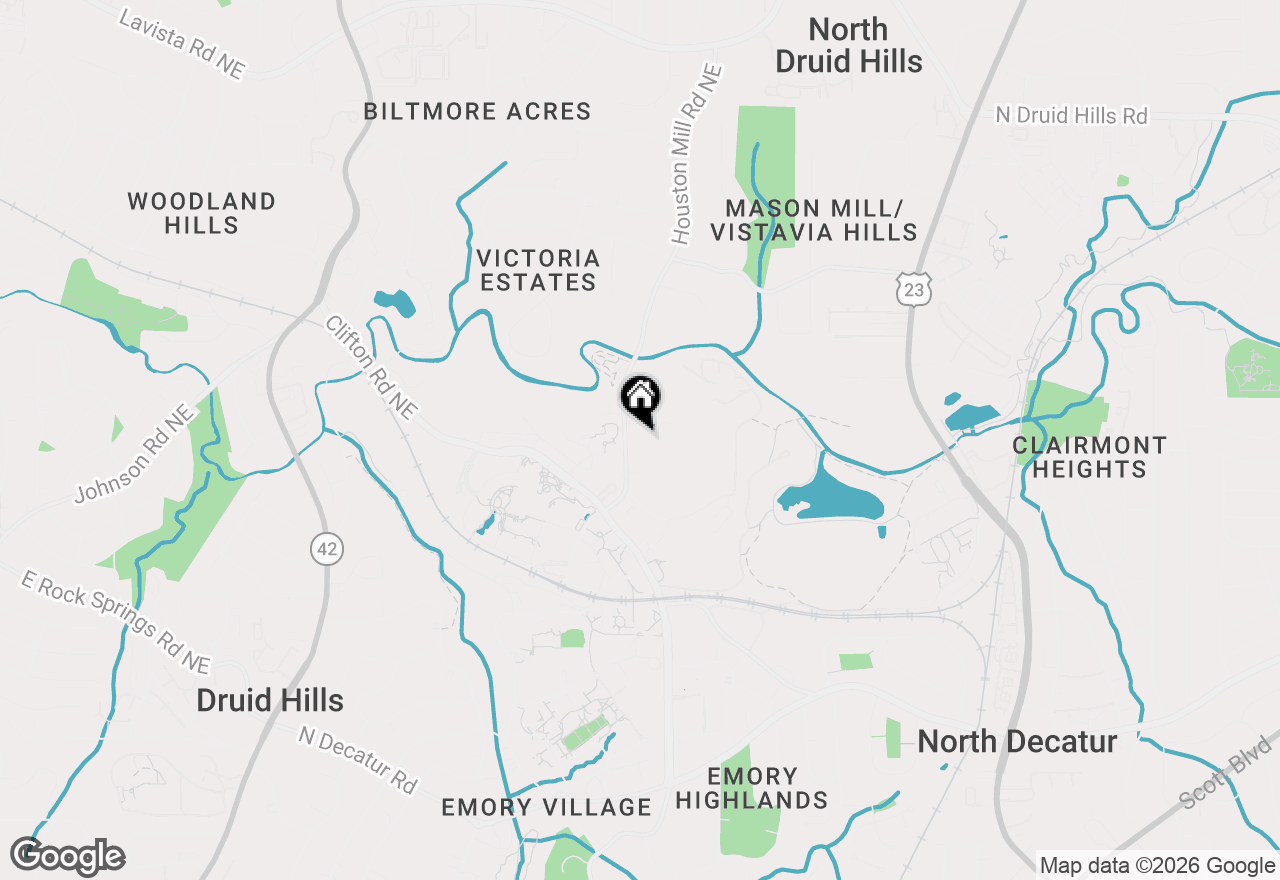 Map of 755 Houston Mill Road Ne #5, Atlanta, GA 30329