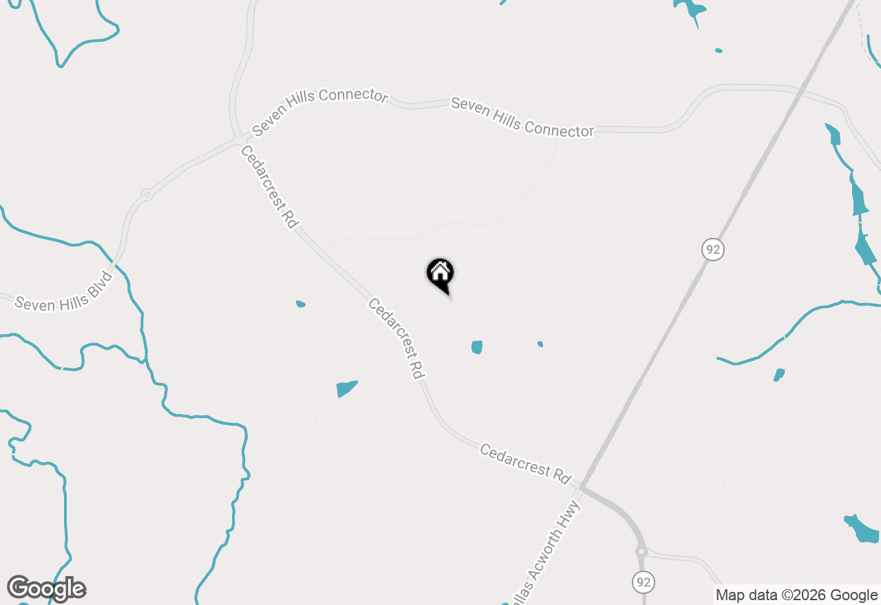 Map of 397 Belmont Lane, Dallas, GA 30132