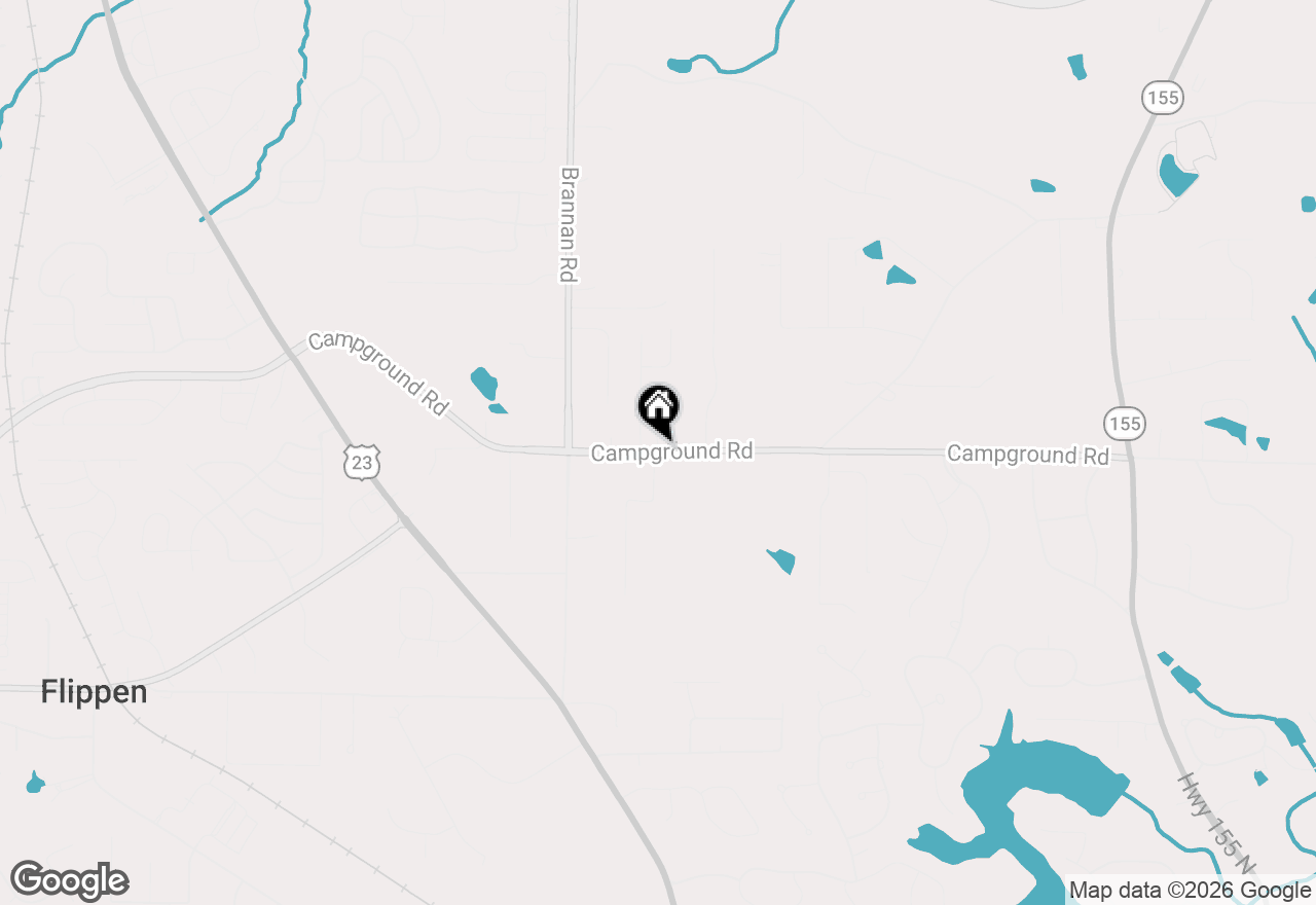 Map of 360 Campground Road, Mcdonough, GA 30253