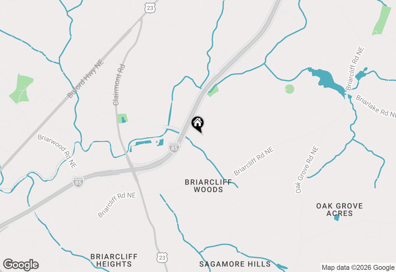 Map of 2062 Imperial Drive Ne, Atlanta, GA 30345