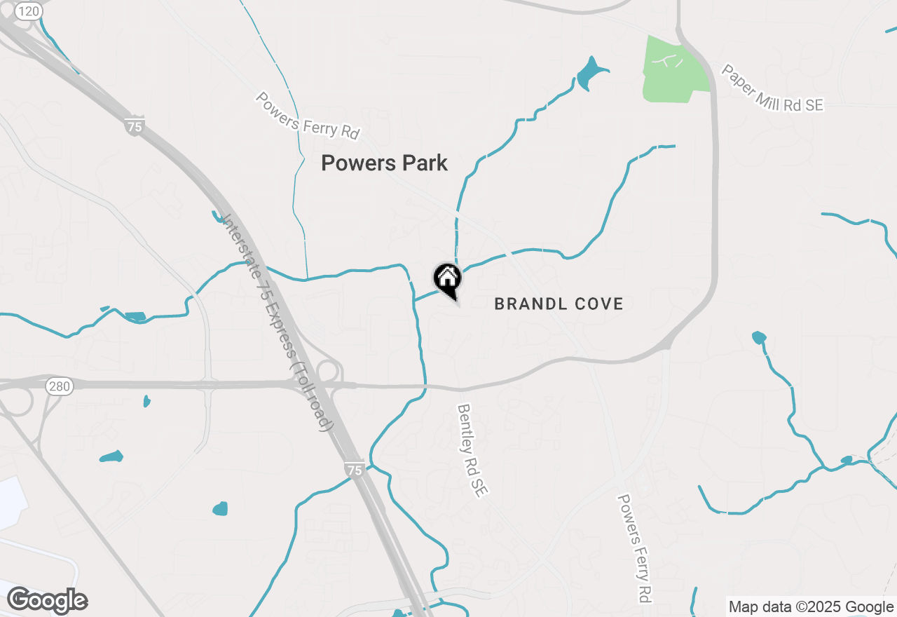 Map of 709 Ivy Green Lane Se, Marietta, GA 30067